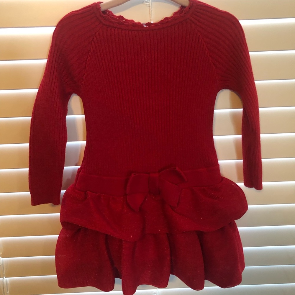 Beautiful red Sweater dress ..